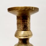Bronze candle holder