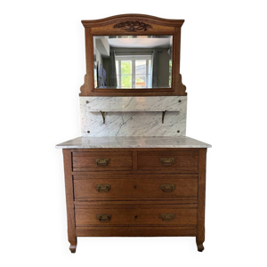 Commode de toilette ancienne,