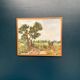 Original Swedish Oil on Canvas – “Rural Landscape” – Signed – Vintage