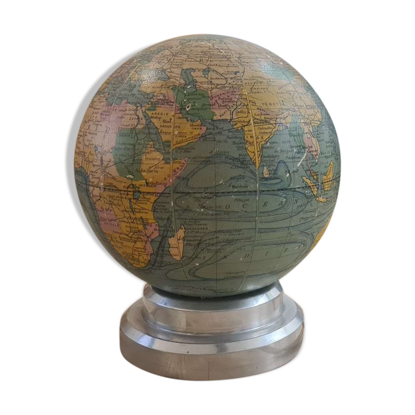 Glass globe J. Forest - 1940