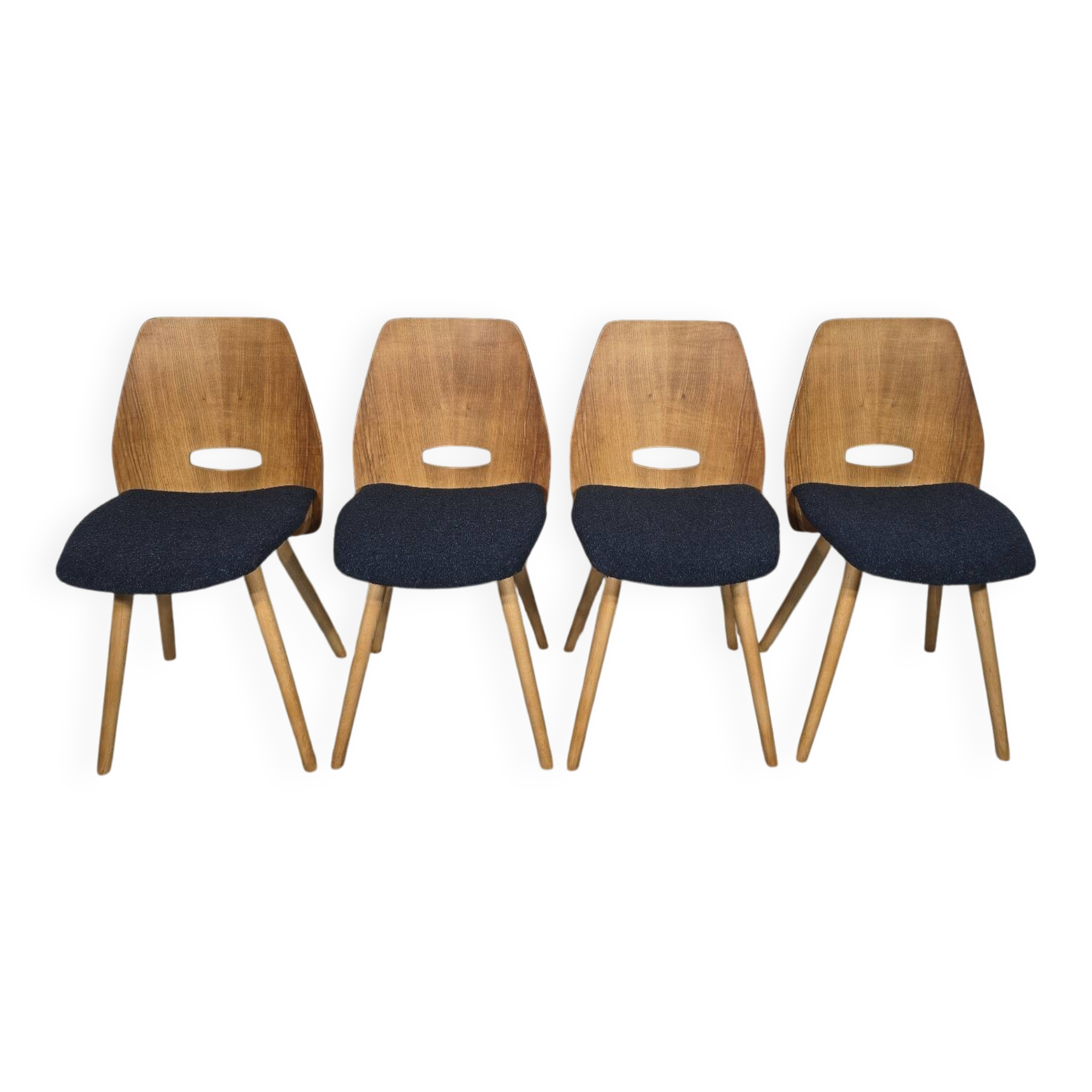 Chairs by Frantisek Jirak, 1960s, Set of 4