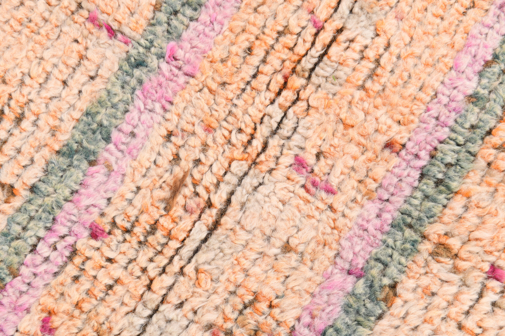 3x9 Vintage Geometric Runner Rug, 89x283Cm