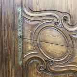 19th century Louis XV fir Cauchoise wardrobe