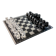 Felice Antonio Botta acrylic chessboard, Italy, 70s