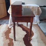Louis Philippe style mahogany stepped desk