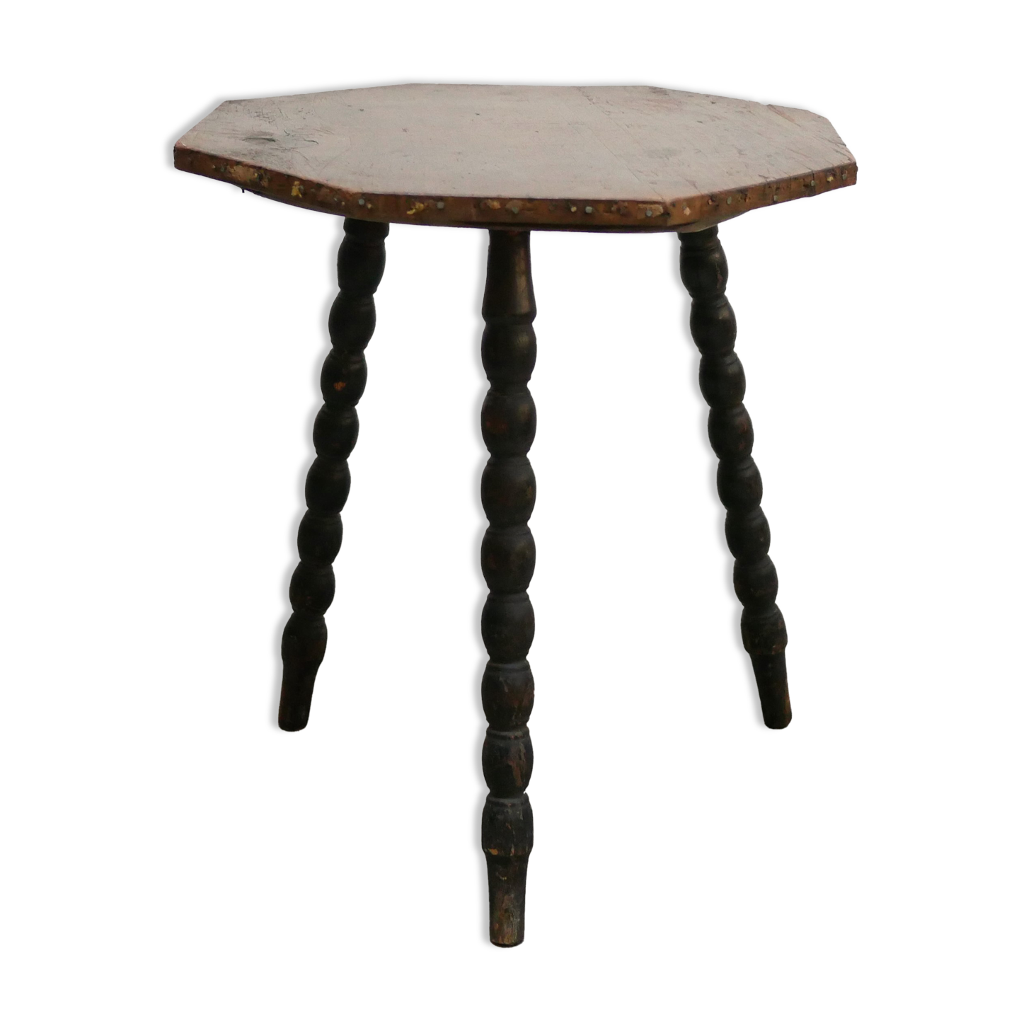 Vintage tripod side table