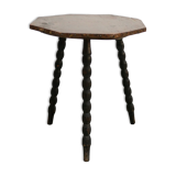 Vintage tripod side table