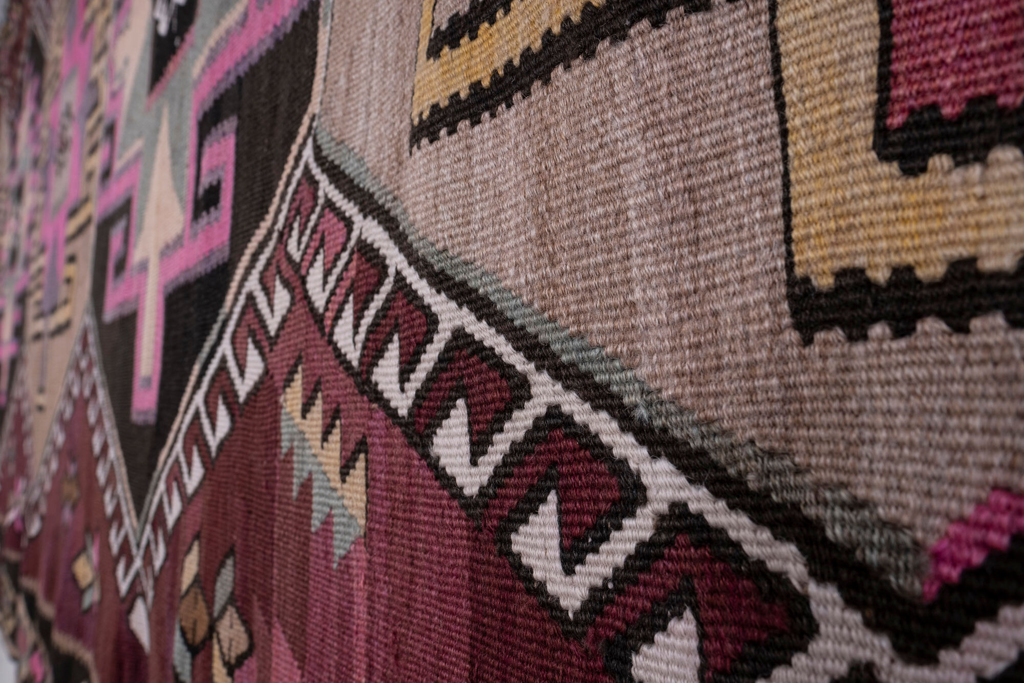 Turkish Kars kilim rug 165 x 425 cm