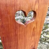 Handcrafted pine chair