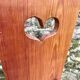 Handcrafted pine chair