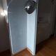 Italian chrome floor lamp from the 1970s.