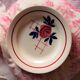 Set of 4 dinner plates St. Amand Art Deco 1932
