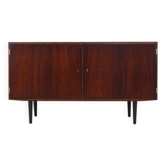 Rosewood cabinet, Danish design, 1970s, designer: Carlo Jensen, production: Hundevad