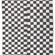 Tapis en laine fait main à carreaux 4x7 137x214 cm SK 241436