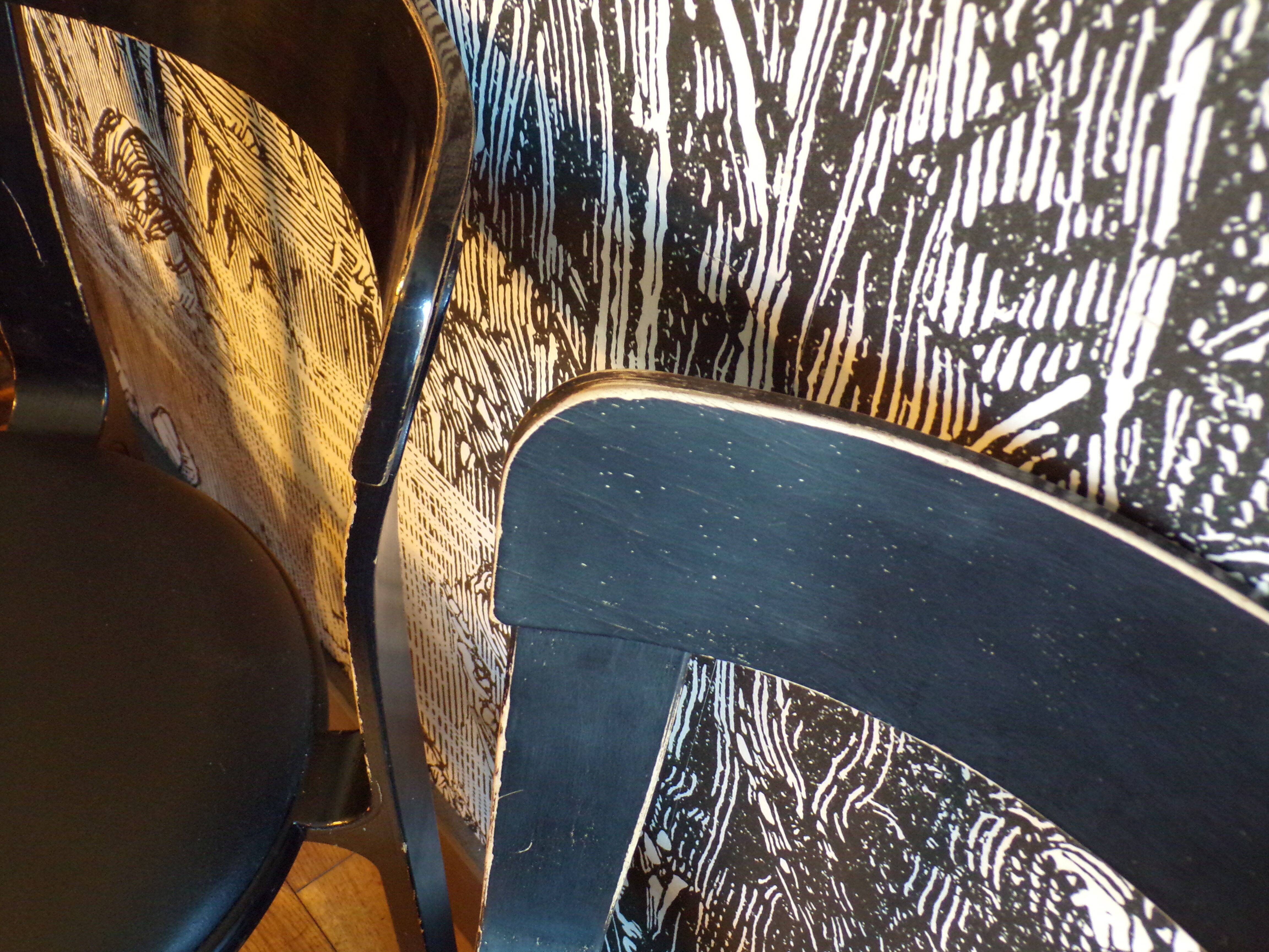 Suite 4 chairs Dietiker Bruno Rey