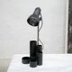 Vintage black desk lamp with pencil holder