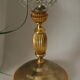 Fontaine à absinthe cristal taillé métal doré 1960