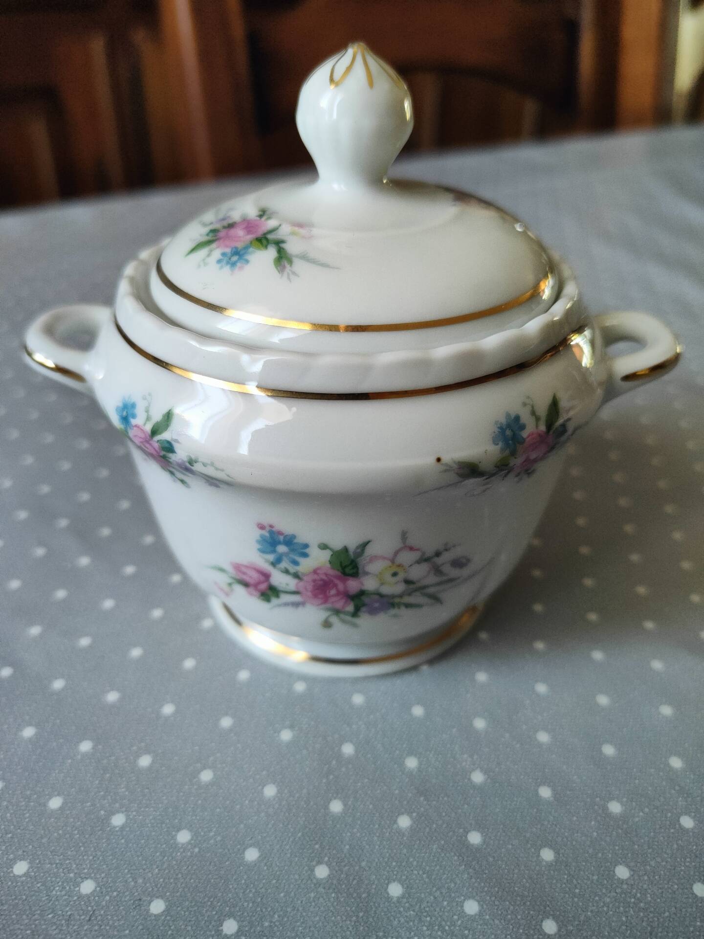 Antique sugar bowl