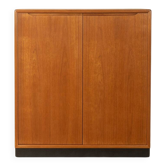 Rare TV sideboard from the 1960s, teak veneer, Denmark