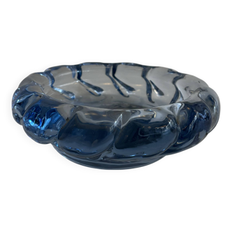 Vintage thick glass empty pocket