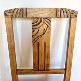 Set of restored art deco chairs
