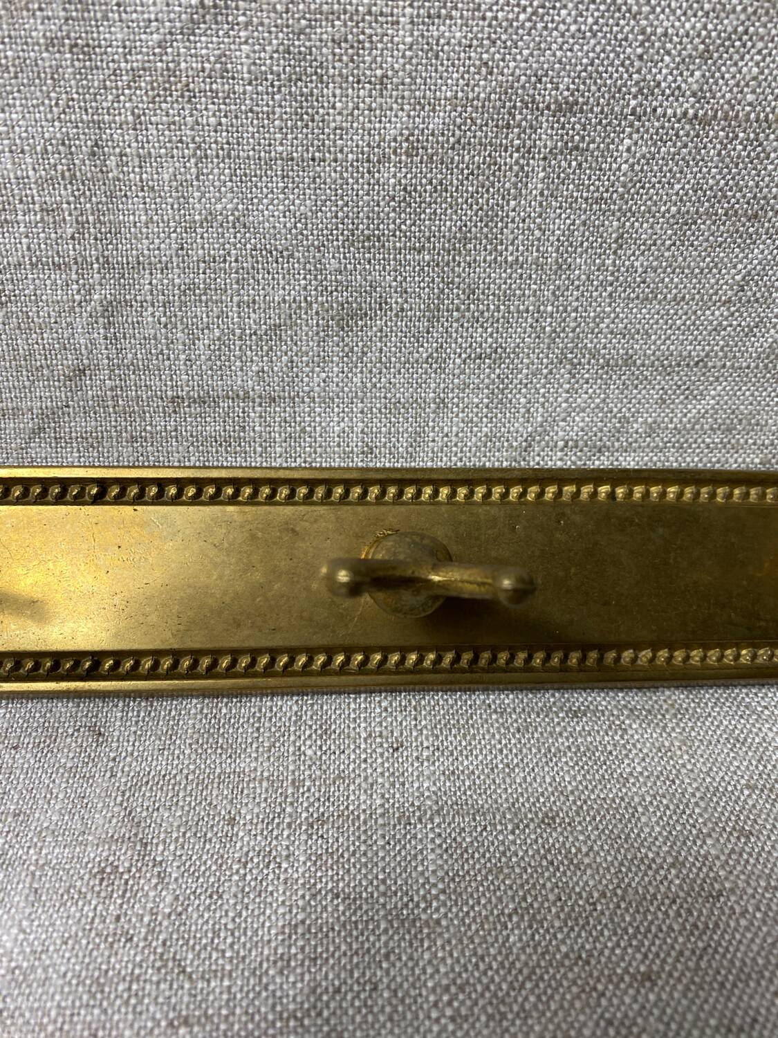 Brass coat hooks with four hooks