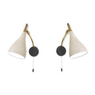 Pair of wall lamps for Gebruder Cosak, 50