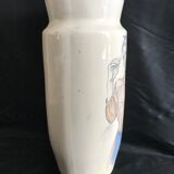 Vase signed by the artist E D - Cazalas