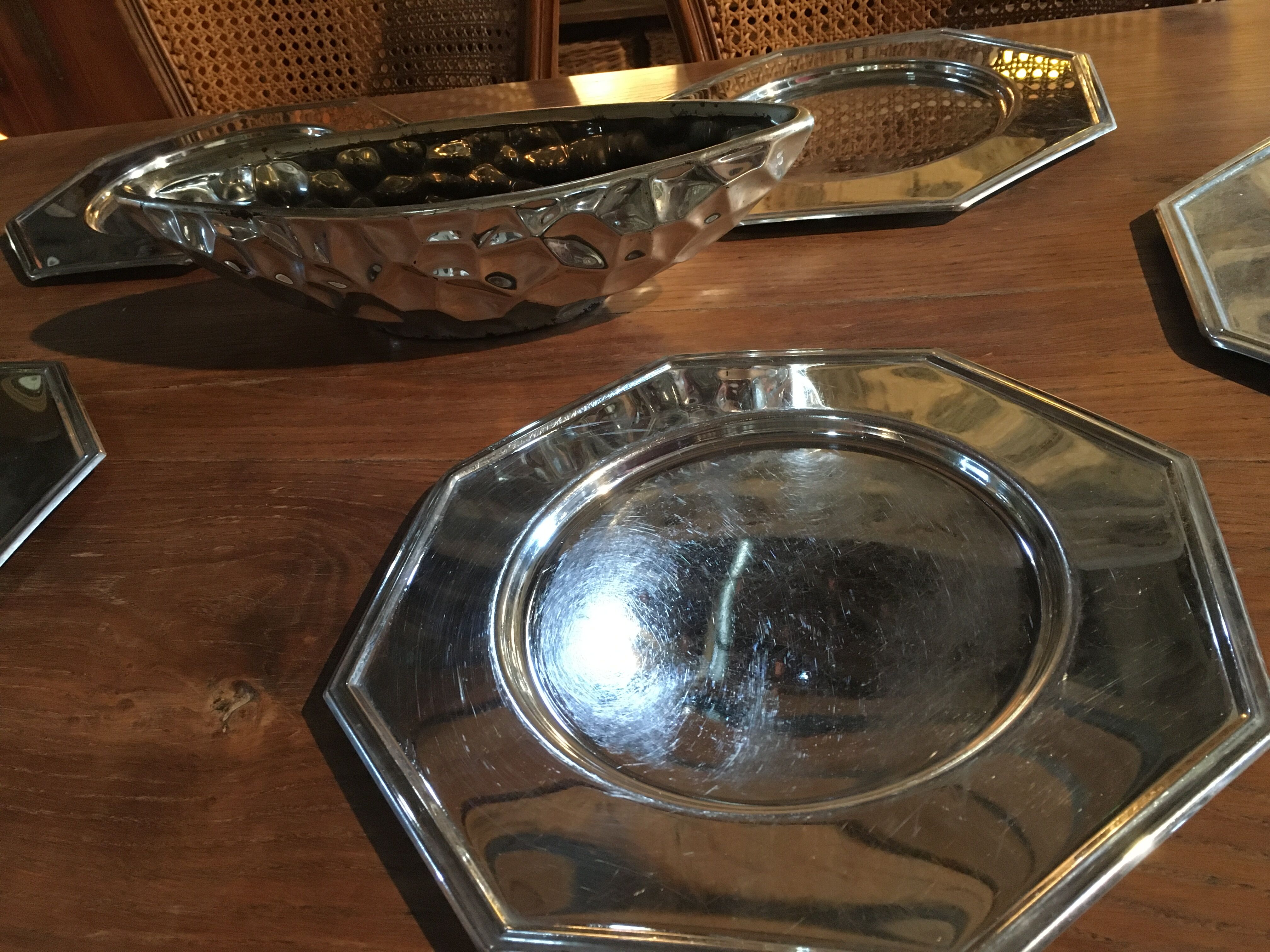 Vase or chrome cermal cup