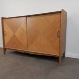 1950s sideboard with sliding doors