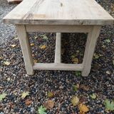Solid farmhouse table