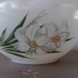 Vintage arcopal salad bowl pattern "daisies"