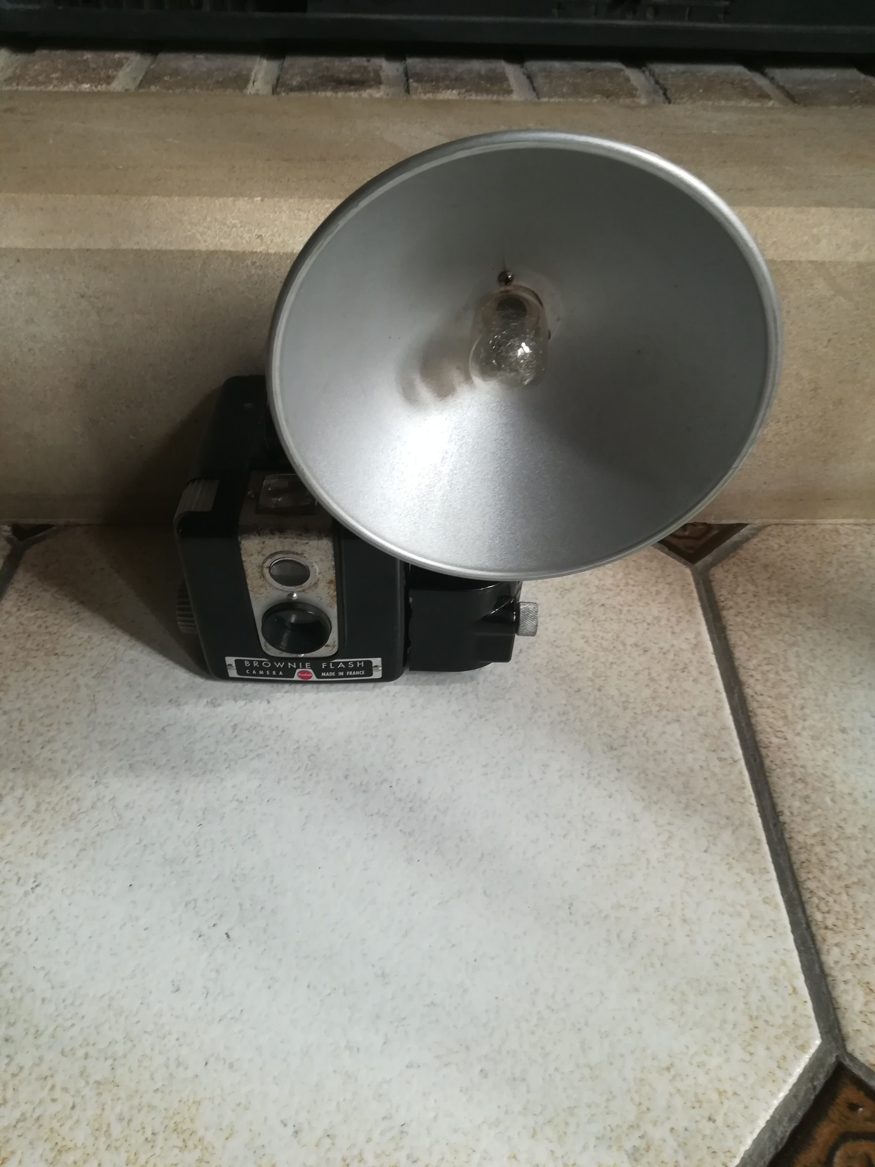 Kodak Brownie Flash with remote Flash