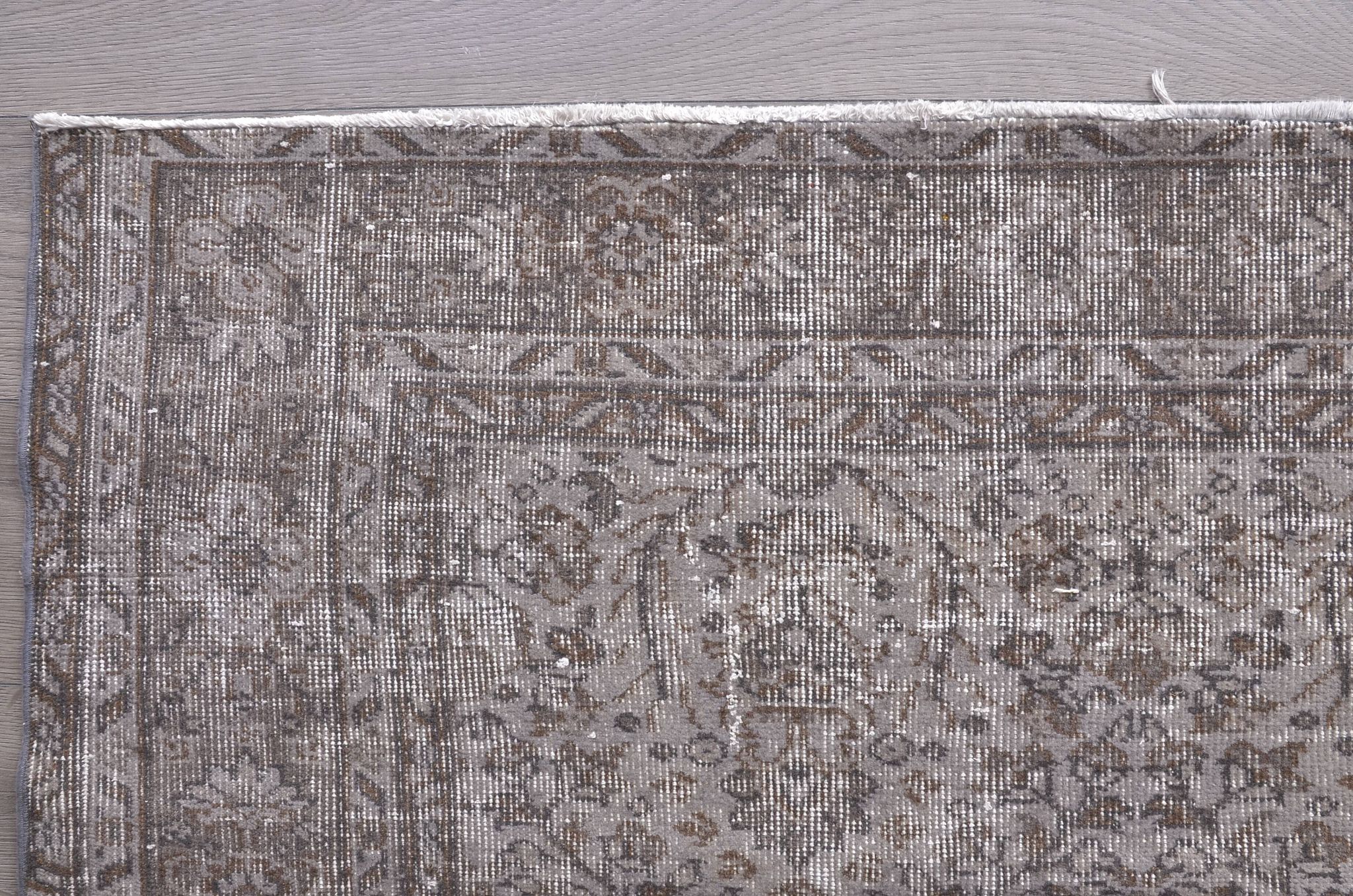 Tapis floral turc gris sku 1990