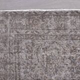 Gray Turkish Floral Carpet sku 1990