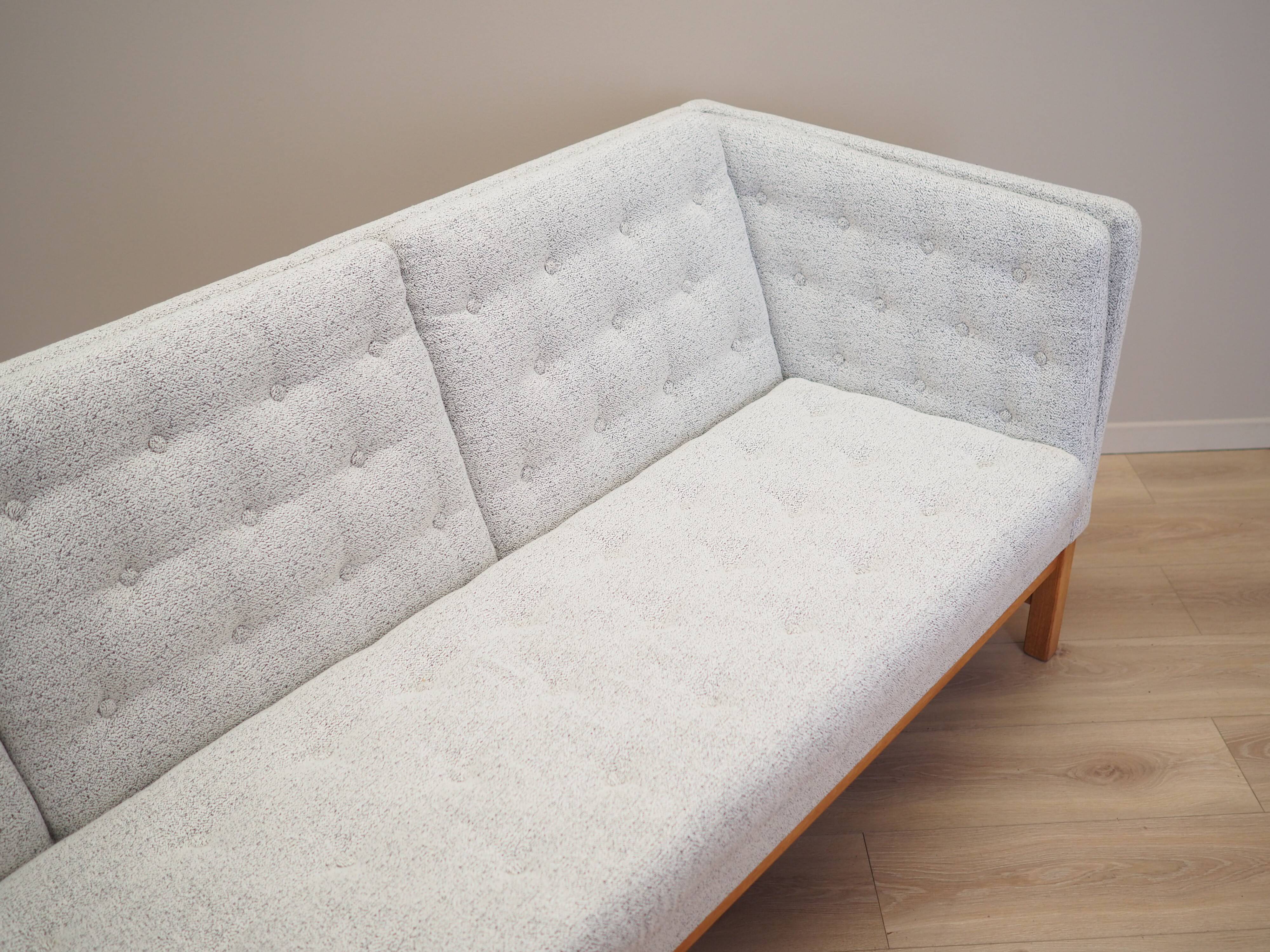 Oak sofa, Danish design, 1970s, manufactured by Erik Jørgensen Møbelfabrik
