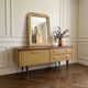 Enfilade vintage meuble bas tv pieds compas