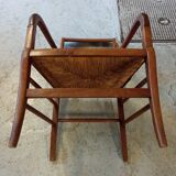 Walnut armchair