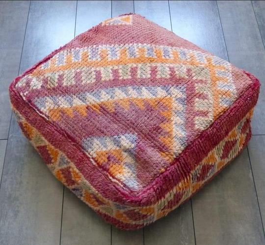 Moroccan berber pouf boujaad