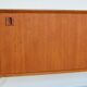 Danish MidCentury Teak Wall Mounted Sideboard, 1960s.