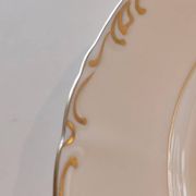 Set of flat and soup plates