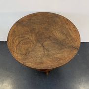 Art deco tripod pedestal table