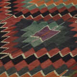 Anatolian handmade kilim rug 290 cm x 157 cm