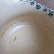 Small chubby jug Sarreguemines Burgos – old blue and white earthenware