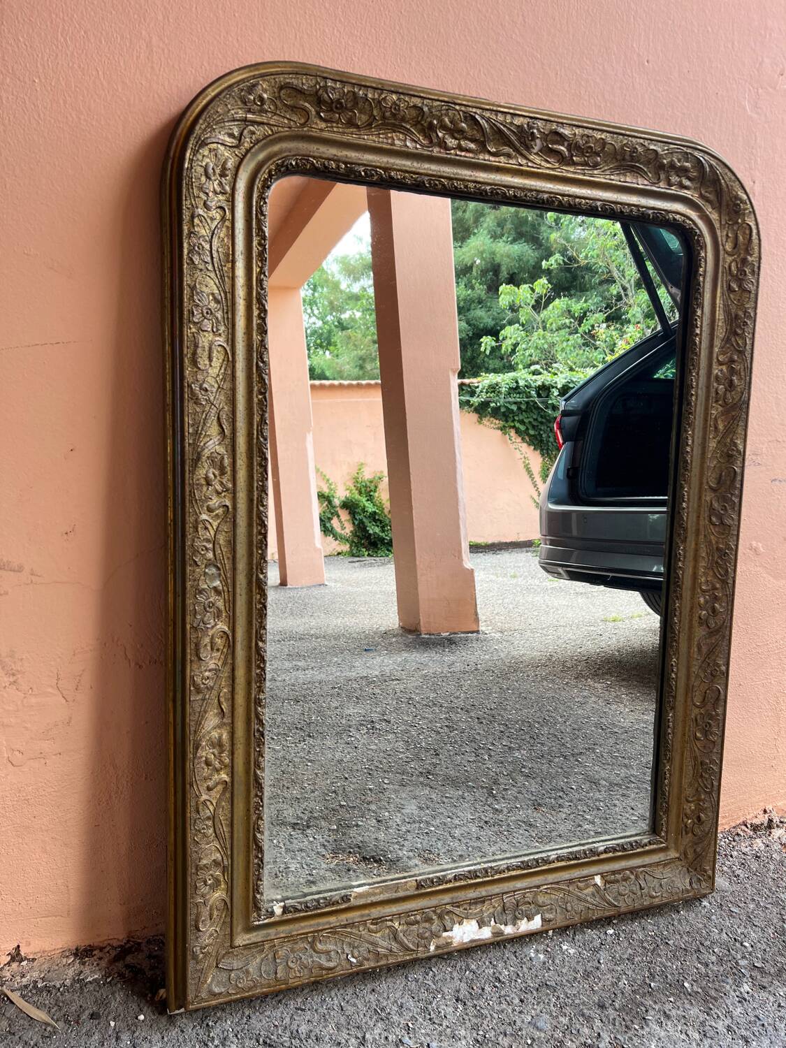 Very large Louis Philippe mirror