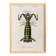 Poster about the mantis shrimp, based on an old engraving from 1849.