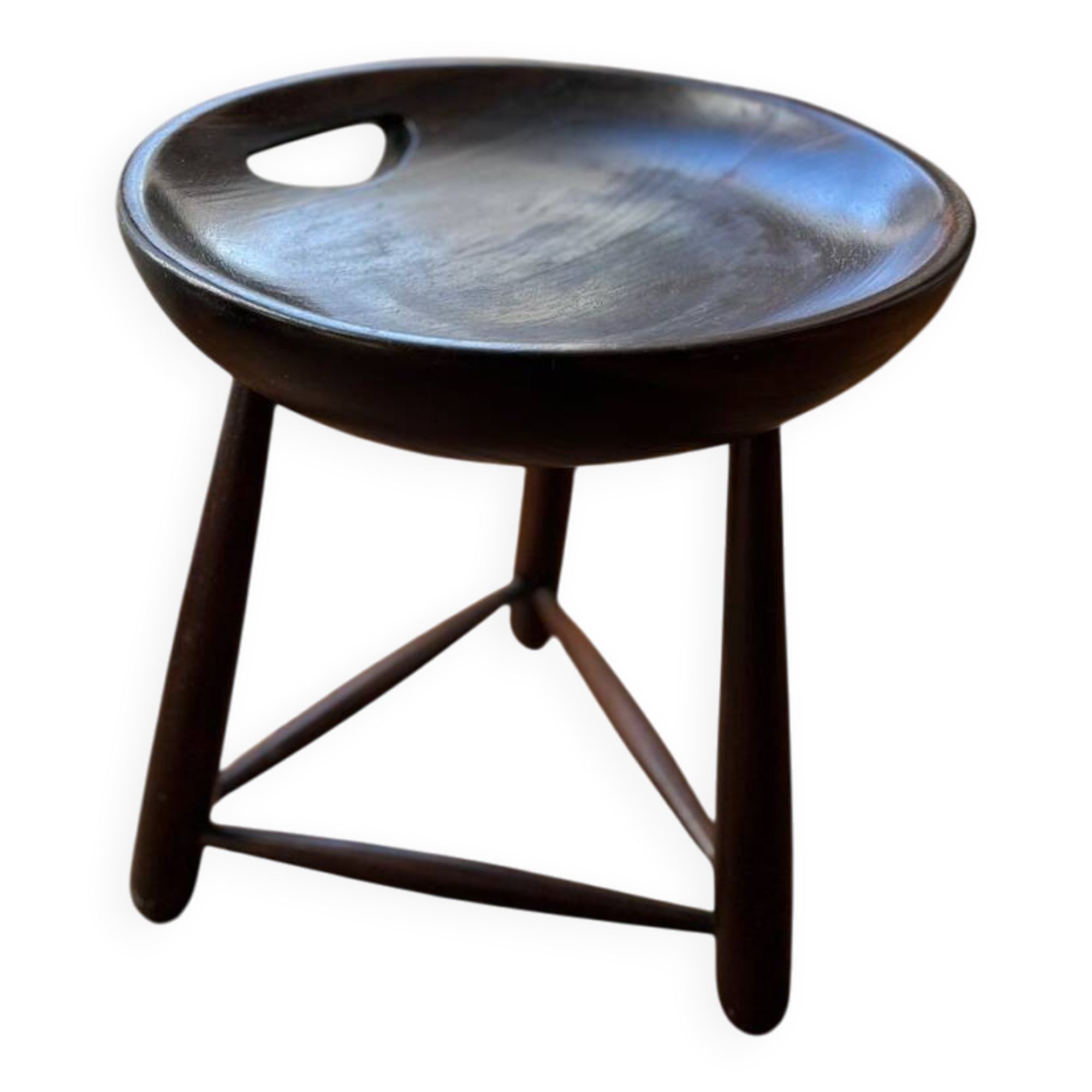 Sergio Rodrigues. Mocho bench in rosewood.