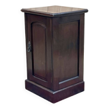 English mahogany bedside table from the 1930s