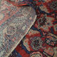 Indian runner rug, long handwoven  mahal carpet  95x447cm