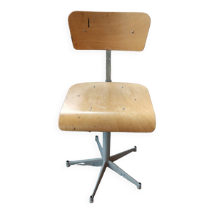 chaise d'atelier vintage/chaise